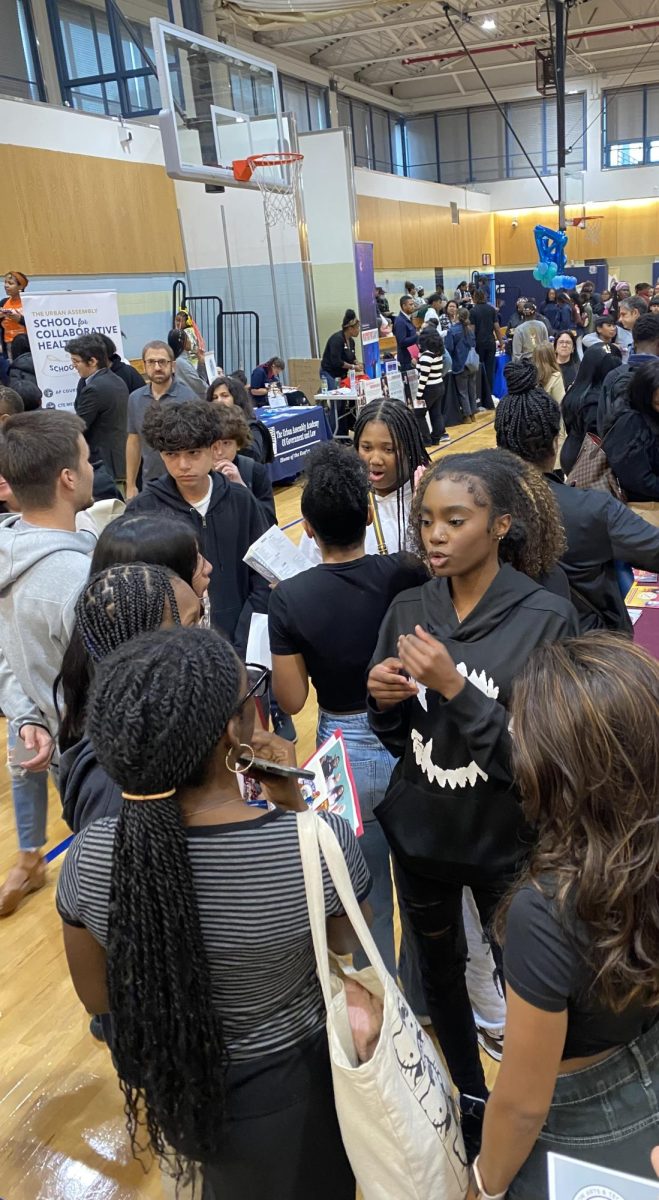 Black Student Union attends high school fair